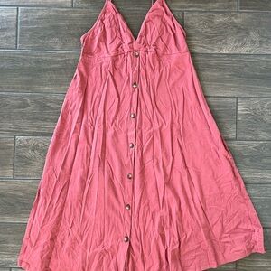 ASOS Maternity Pink Button-Down Sundress